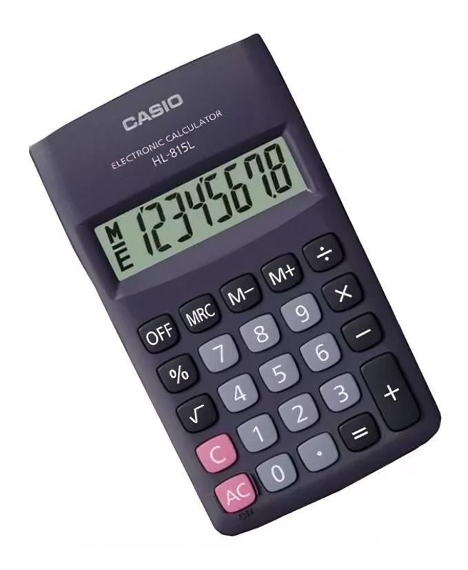 Calculadora CASIO 8 diguito HL-815L-3
