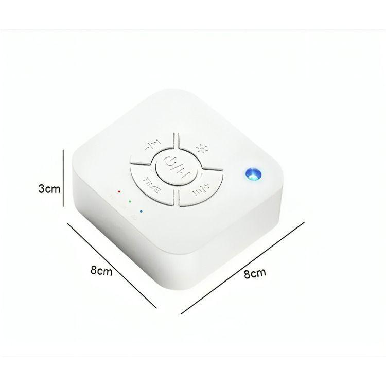 Máquina Ruido Blanco De Sonido De Sueño Dormir Recargable-3