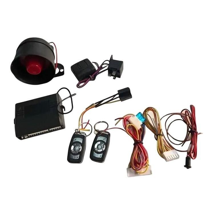 Kit Alarma De Auto Sistema Robos Seguridad 2 Mandos-2
