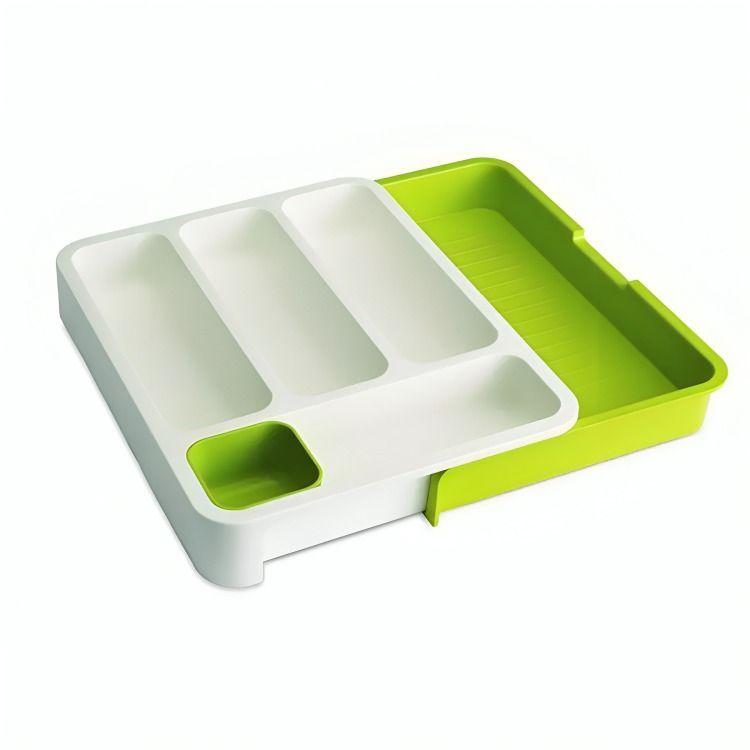 Organizador De Cubiertos Extensible Ajustable Cajones-1