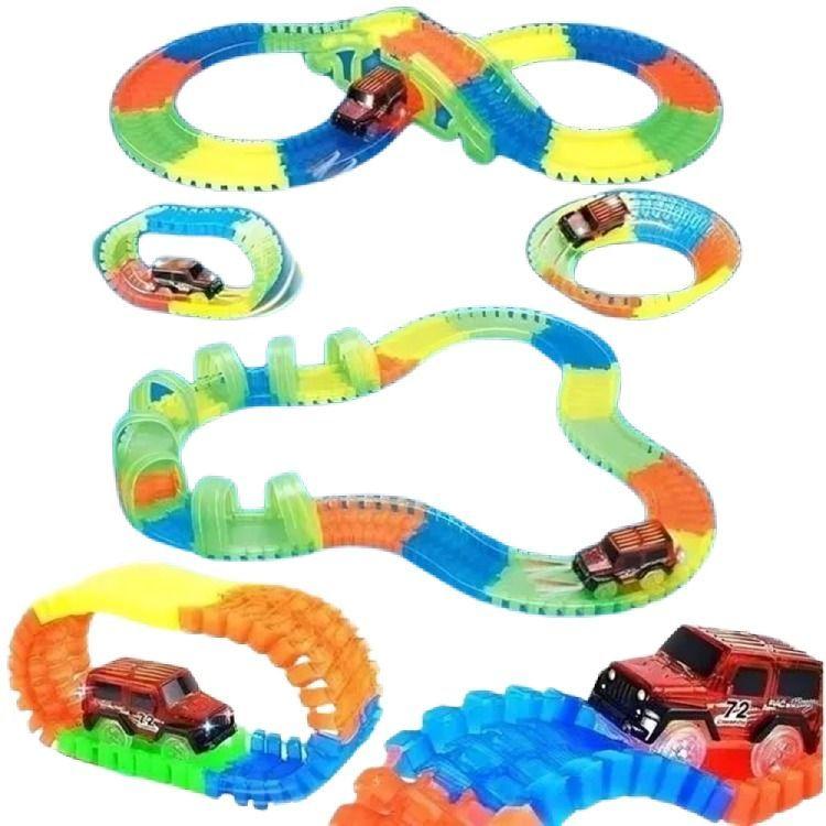 Pista Luminosa 126 Pcs y 1 Auto-2