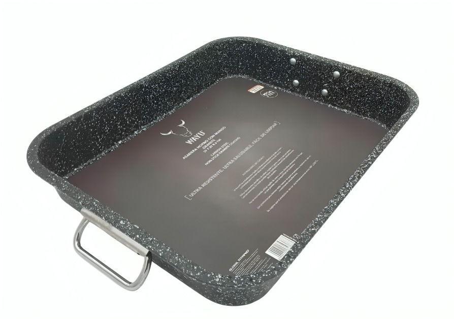 Asadera Horno con mango Antiadherente Wayu-3
