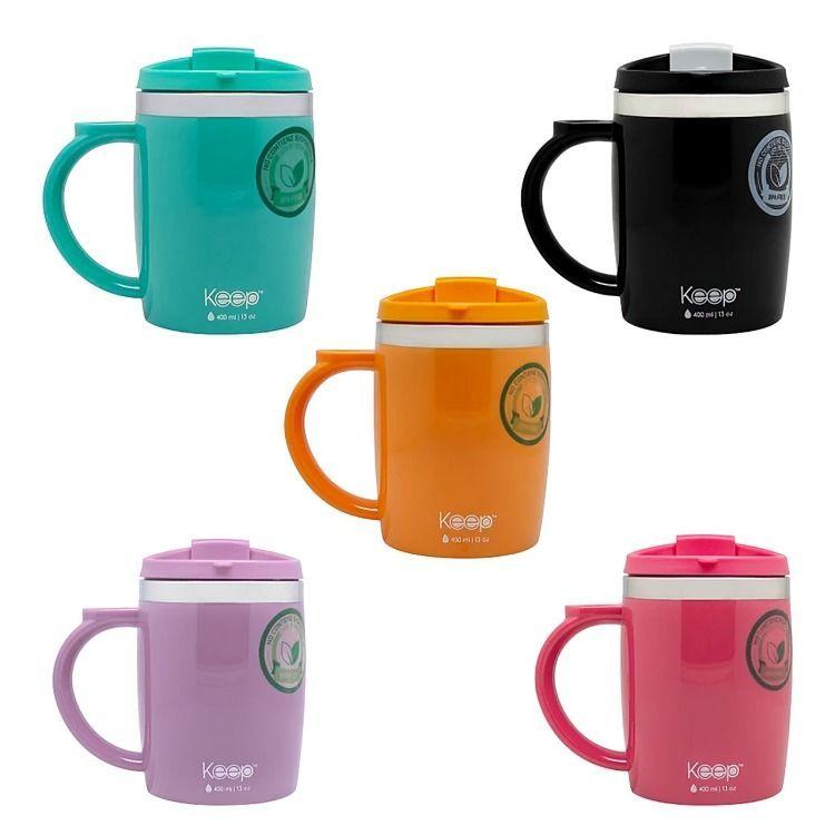 MUG TERMO KEEP COLORES  400 ML -1