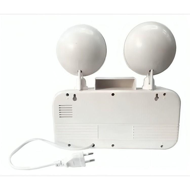 Luz Lampara Emergencia Led Doble Foco-2