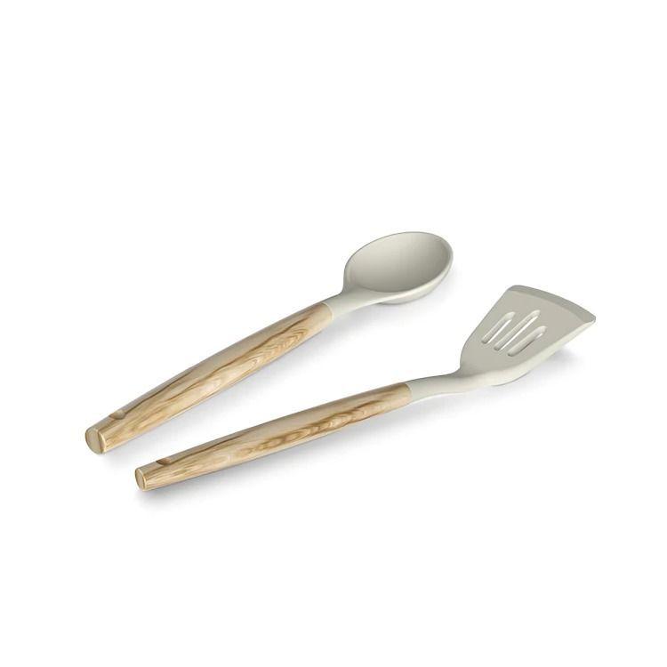 Bateria Cocina 14 Pzs  Aluminio Forjado Antiadherente Flow Beige-6