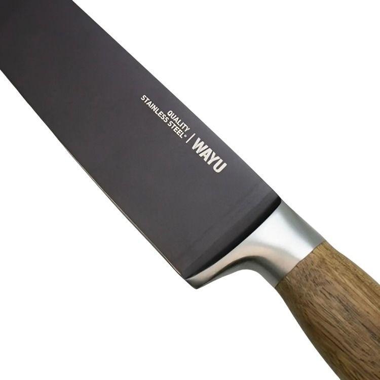 CUCHILLO MANGO DE MADERA WAYU-3