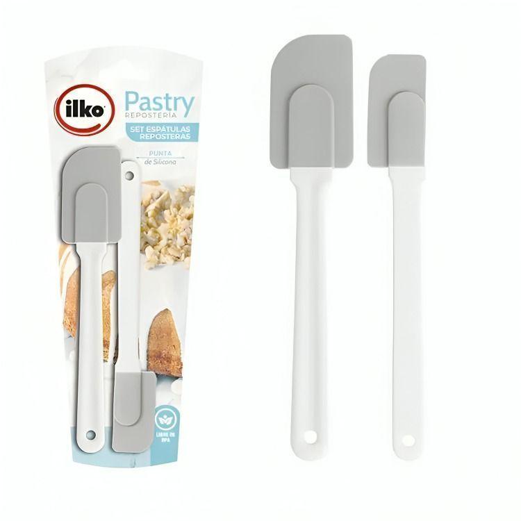 Set 2 Espátulas Silicona Pastry   Ilko-2