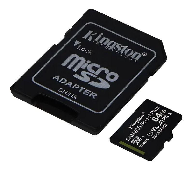 MEMORIA MICROSD C/ADAPT SELECT PLUS 64GB SDCS2/64GB-1