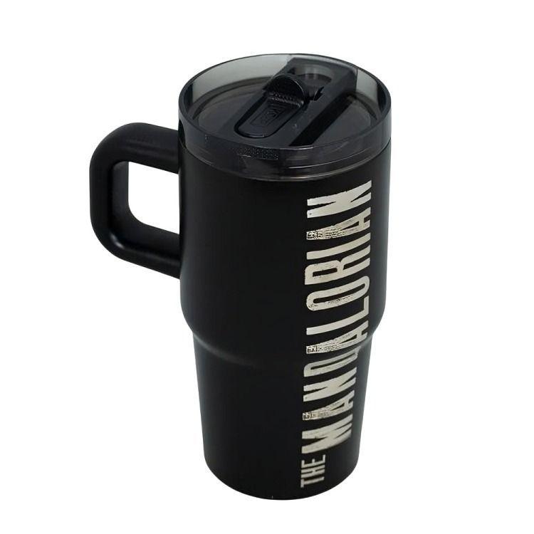 Mug Termico 20 Oz Black Star Wars Mandalorian-2