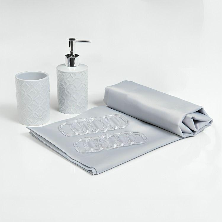 Set de Baño 4 Piezas / Gris – Mashini-2