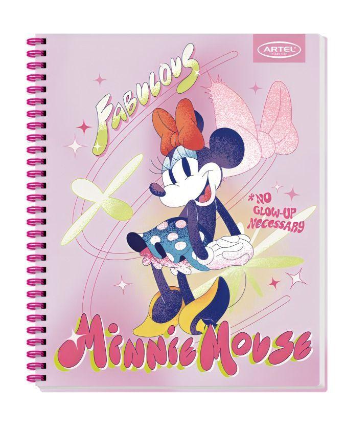 PACK 10PCS  CUADERNOS  100HJ MINNIE BOW ARTEL 0385-1