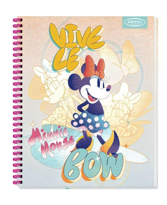 PACK 10PCS  CUADERNOS  100HJ MINNIE BOW ARTEL 0385-3