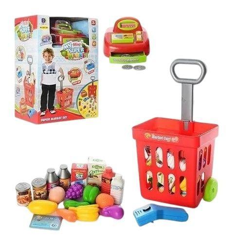 Carrito de compras para niños pequeños Mini Market -2