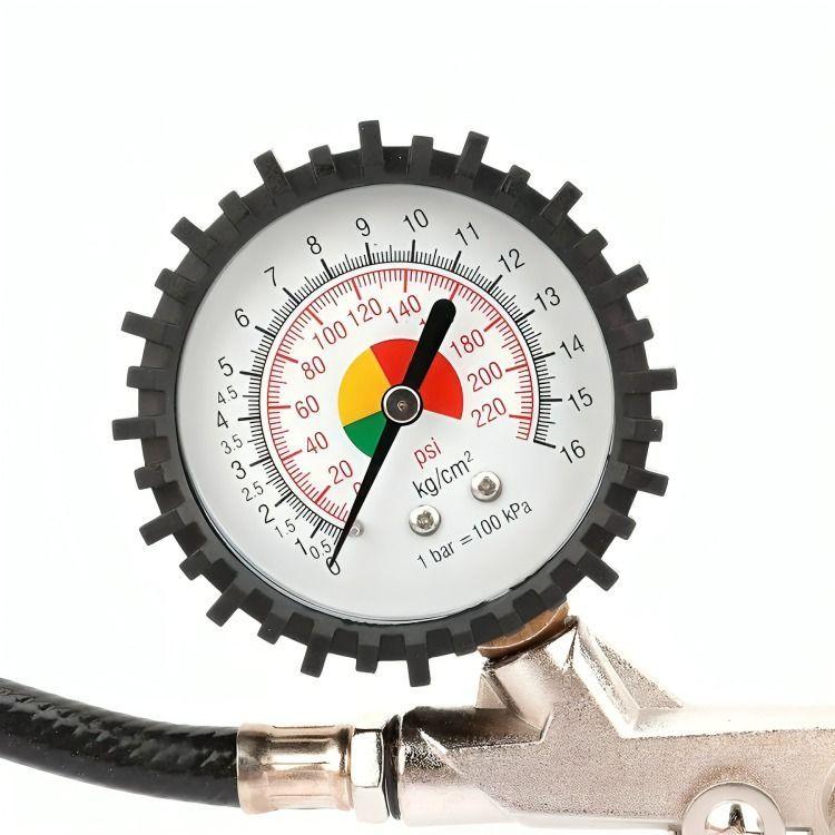 Pistola Para Inflar Y Calibrar Neumaticos Con Manometro-1