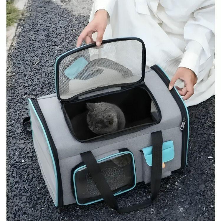 Bolso Transportador Para Mascota Viaje Mochila Transpirable-2