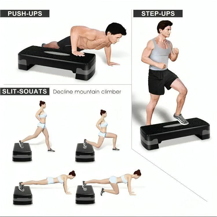 Step Aerobico 2 Niveles Antideslizante Pilates Fitness-3