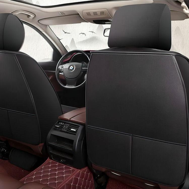 Set 5 Funda Cubre Asiento Universal Tela Forro Asiento-2