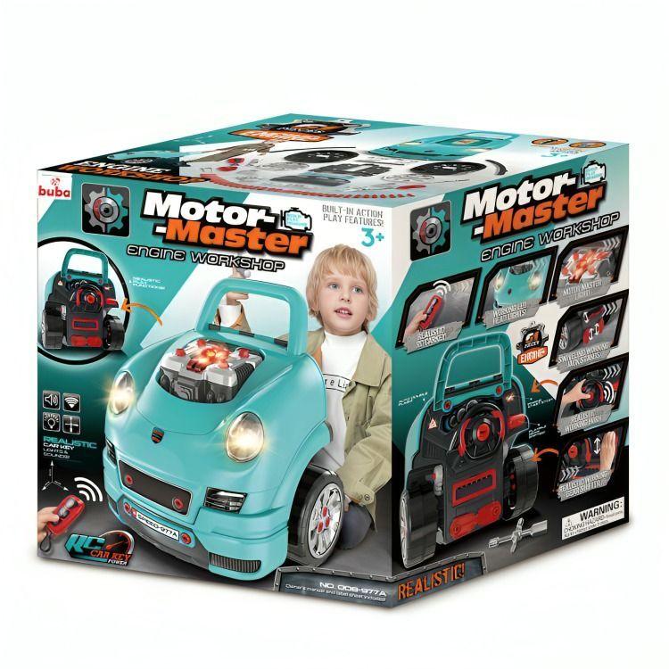 Taller Mecanico 61 piesas Simulador Celeste-0