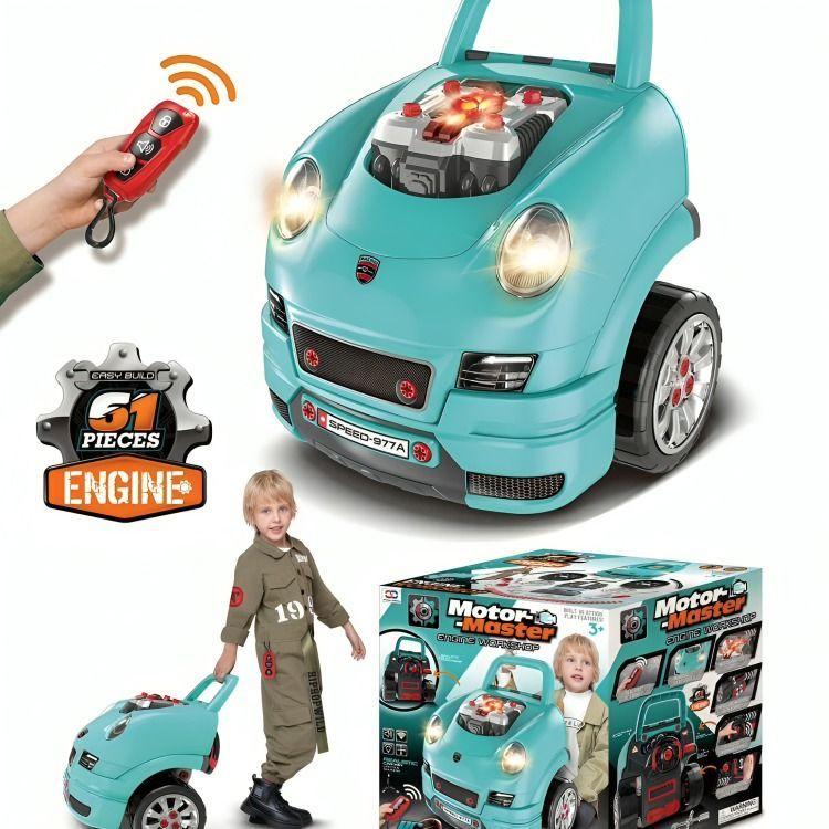 Taller Mecanico 61 piesas Simulador Celeste-2