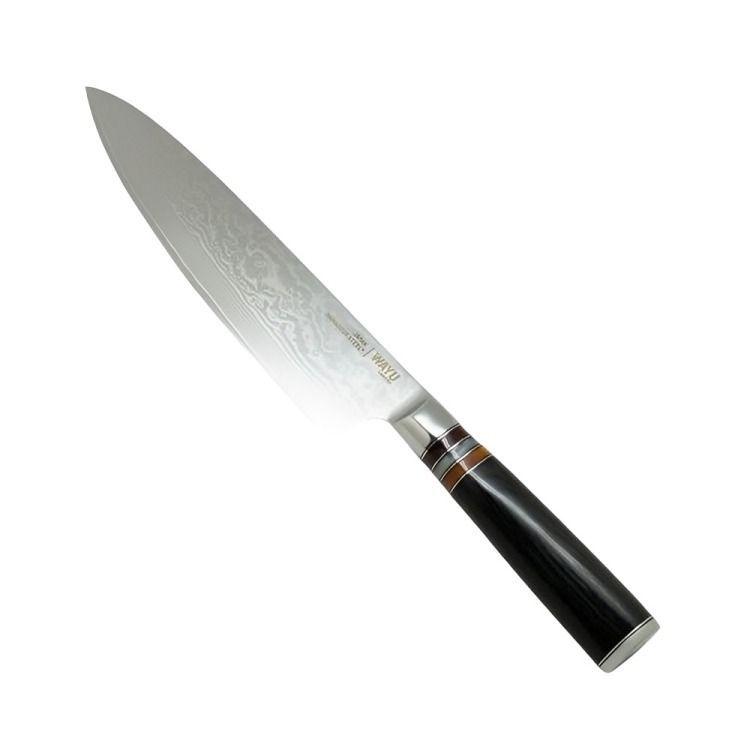 CUCHILLO DAMASCUS BLACK PAKKA WAYU LIMITED-2