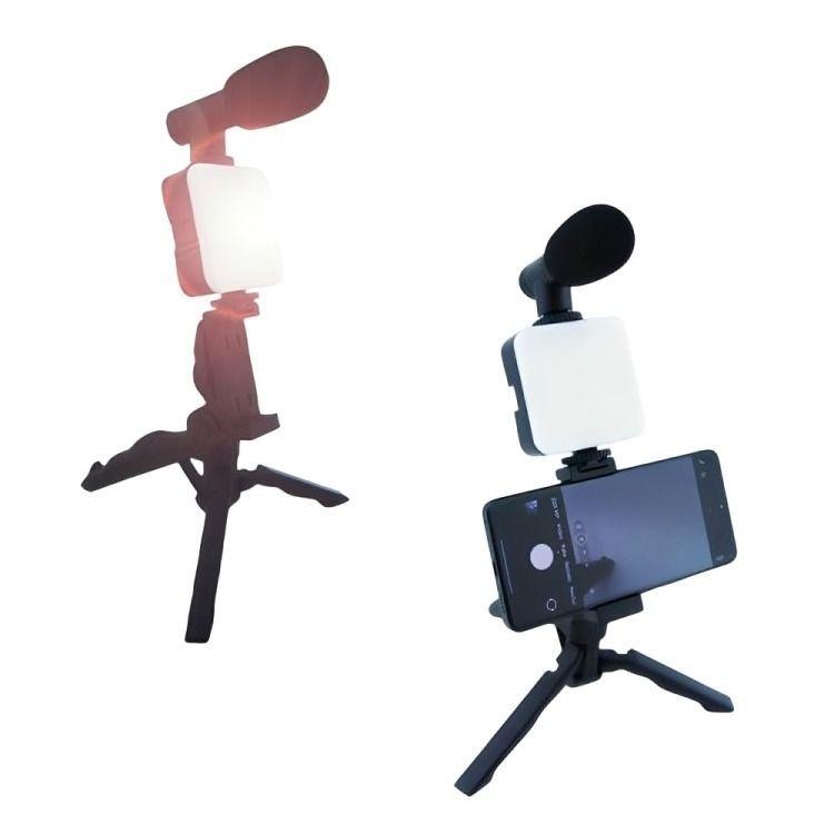 ESTABILIZADOR PARA SMARTPHONE CON TRIPODE,MICROFONO,CONTROL BT-2