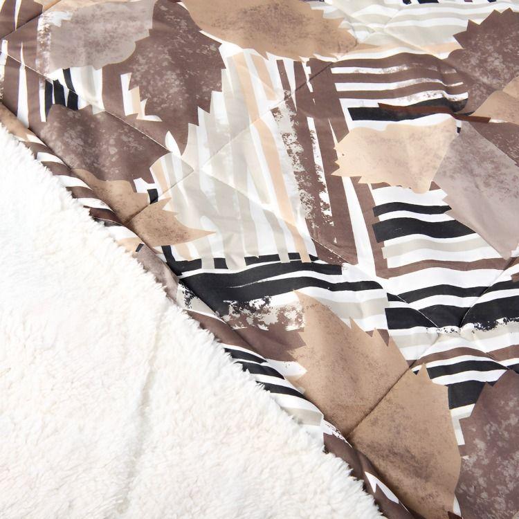 Plumón MF Sherpa Estampado King / Tierra– Mashini -3