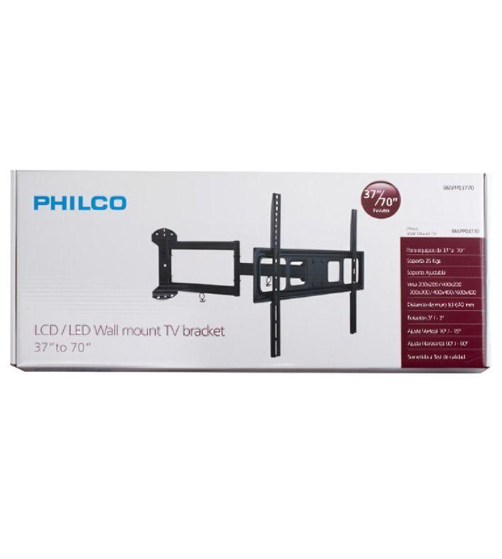 SOPORTE TV PARA 37 A 80 PULG C/INCLINACION AL MURO MAX 45 KG-0