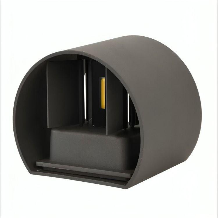 Aplique Lampara Led 6w Para Pared Exterior Interior Redondo-3