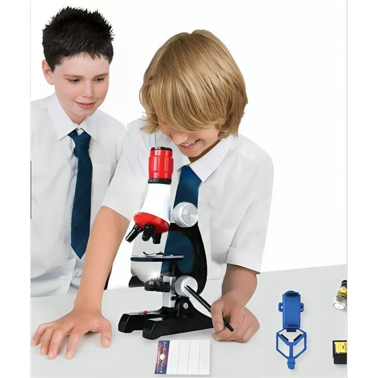Kit De Ciencia Para Niños Microscopio Juguete Educativo-2