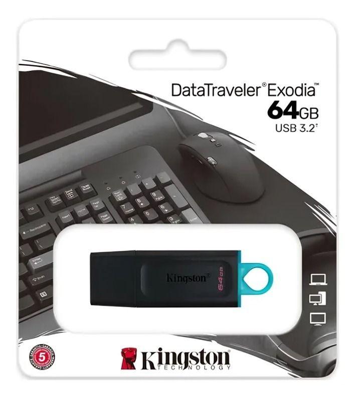 PENDRIVE EXODIA 3.2 -64GB DTX/64GB-2