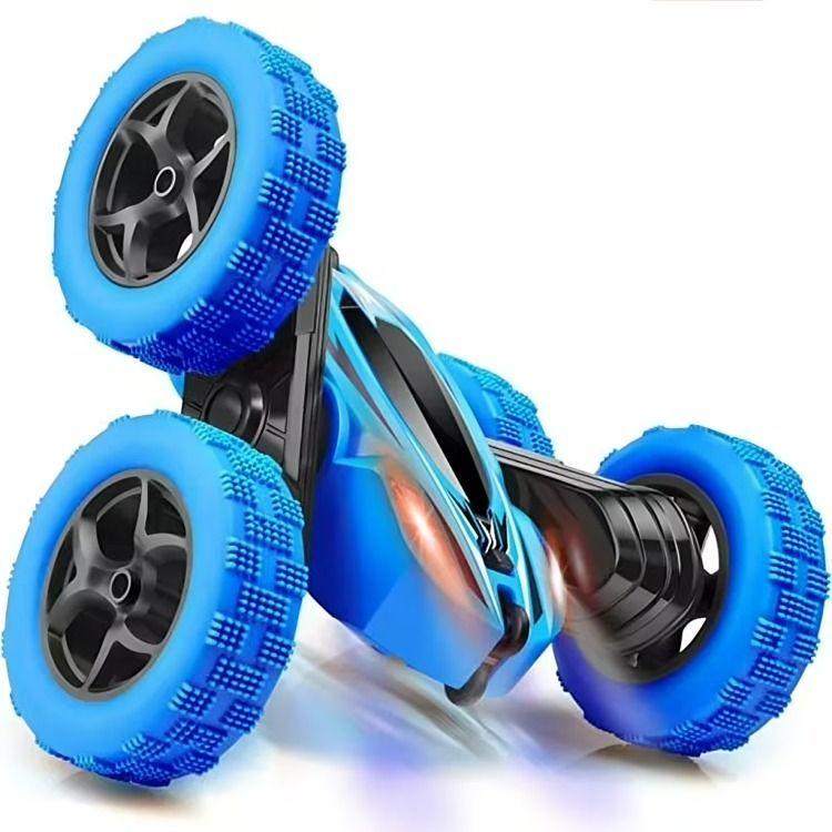 Auto control remoto Acrobatico con giro 360 grados Azul-2