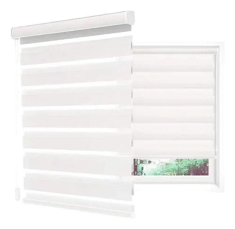 Cortina Roller Duo 90x220cm / Blanco – Doral-2