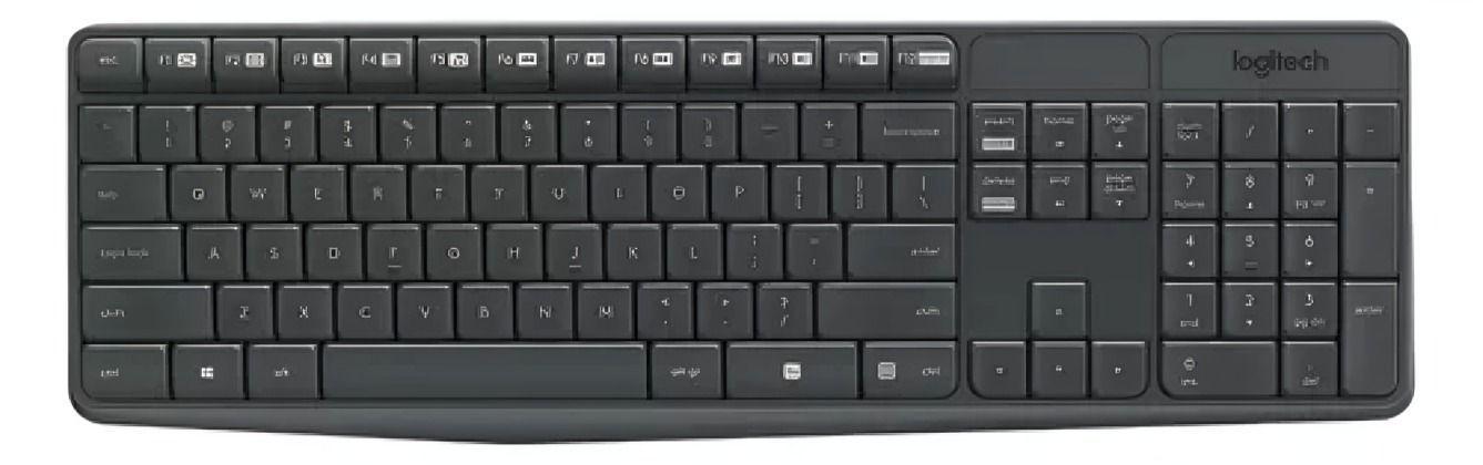  KIT TEC/MOU LOGITECH INALAM MK235 NEG 920-007901-1