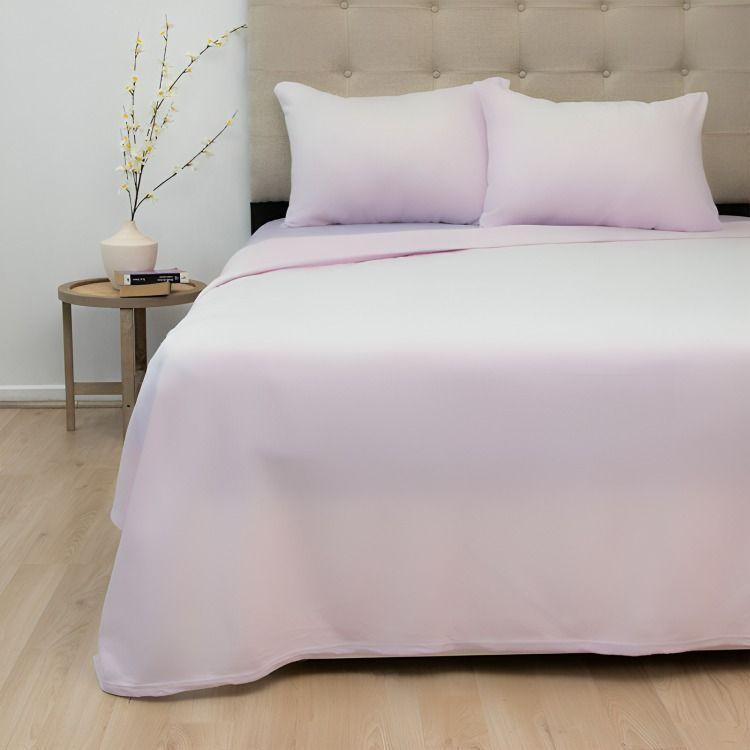 Sábanas Polar Lisa Composé 2 Plazas / Bicolor Morado – Doral-1