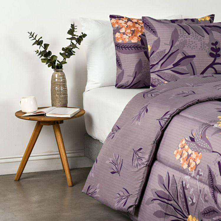 Plumón Estampado 2 Plazas / Lavanda – American Family By Cannon-3