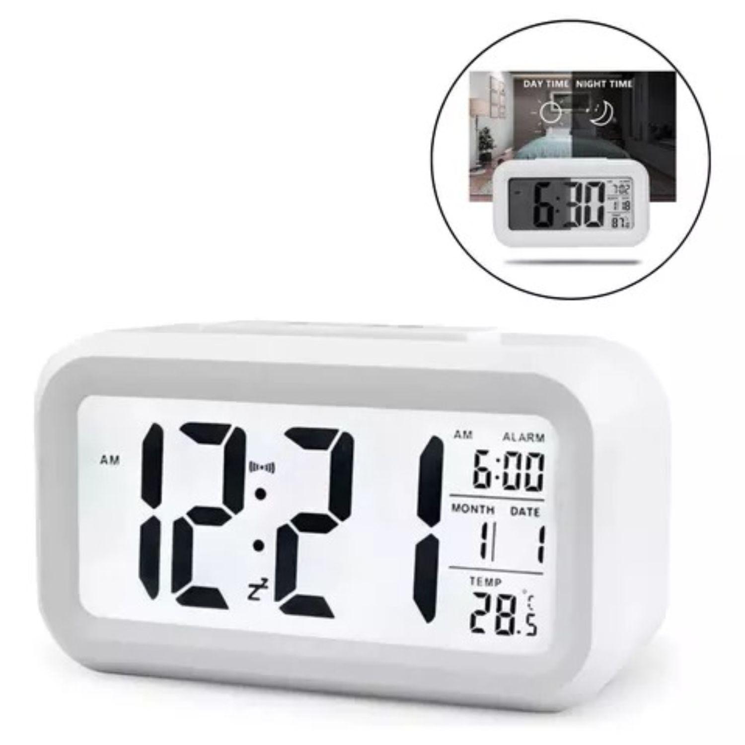 RELOJ DESPERTADOR DIGITAL LCD-2