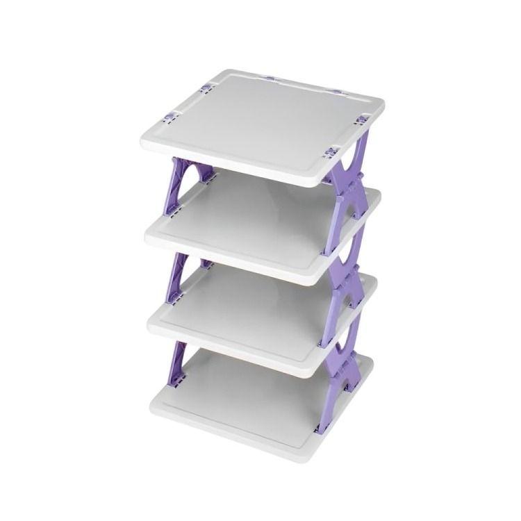 Organizador De Armario Zapatero Plegable 4 Niveles-2