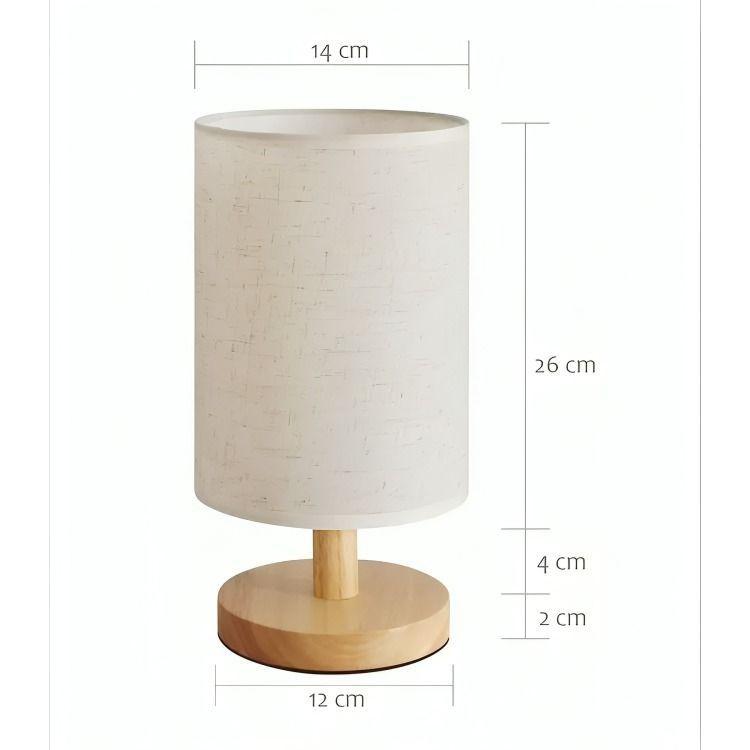Lampara Sobremesa Velador Escritorio Decoración Elegante-2