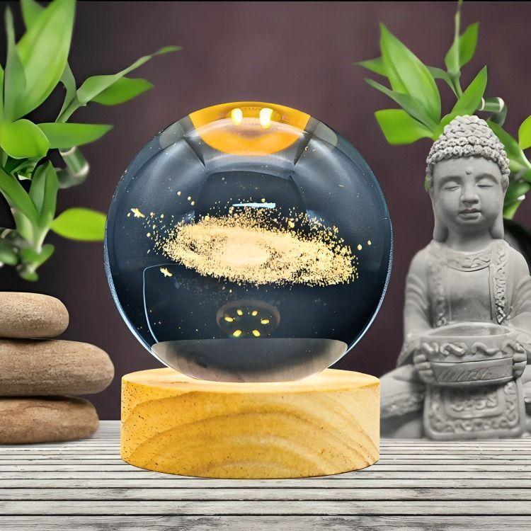 Lampara Bola De Cristal LED Galaxia-3