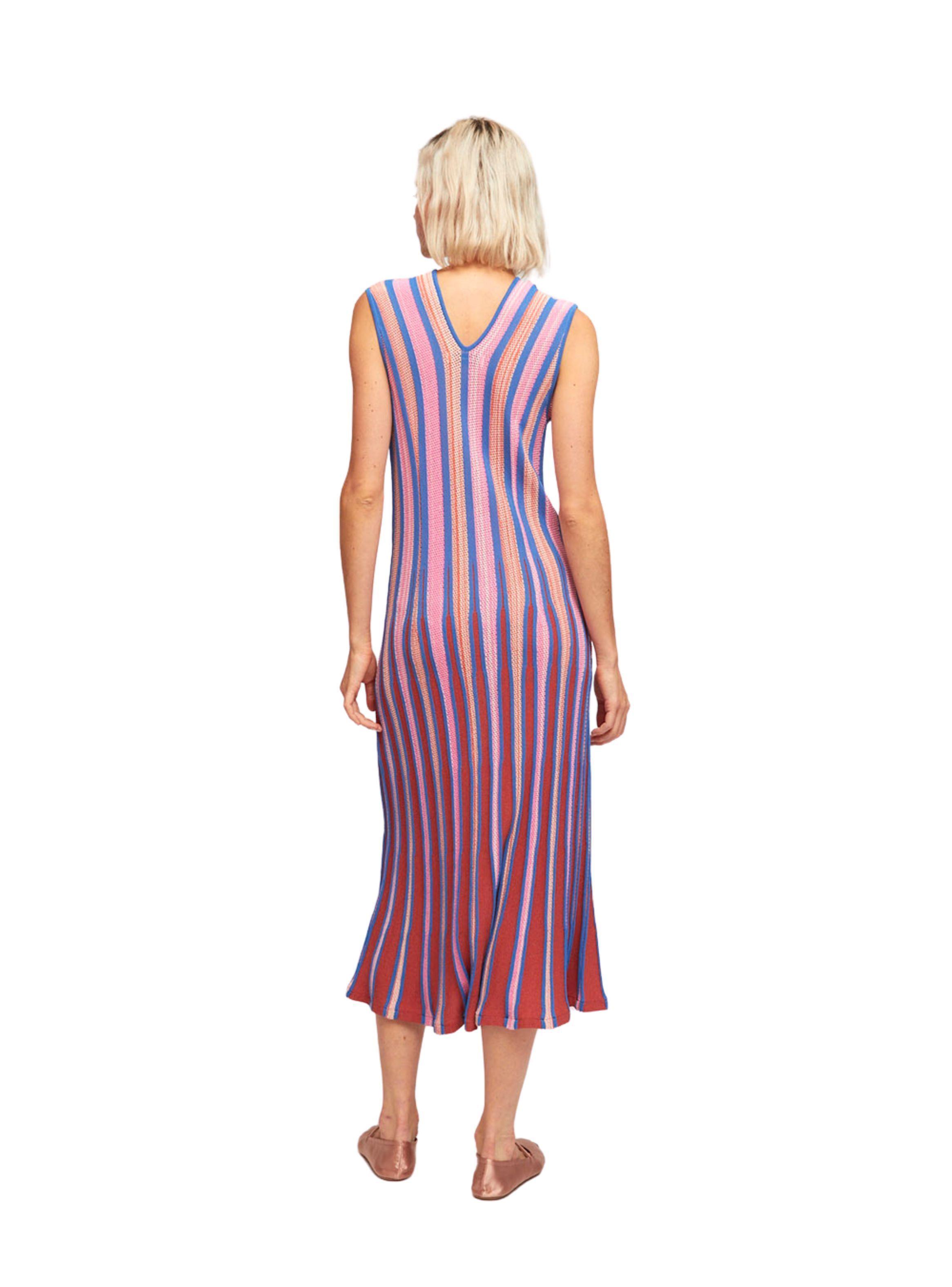 Vestido Aldo Martins Azul Oden-2
