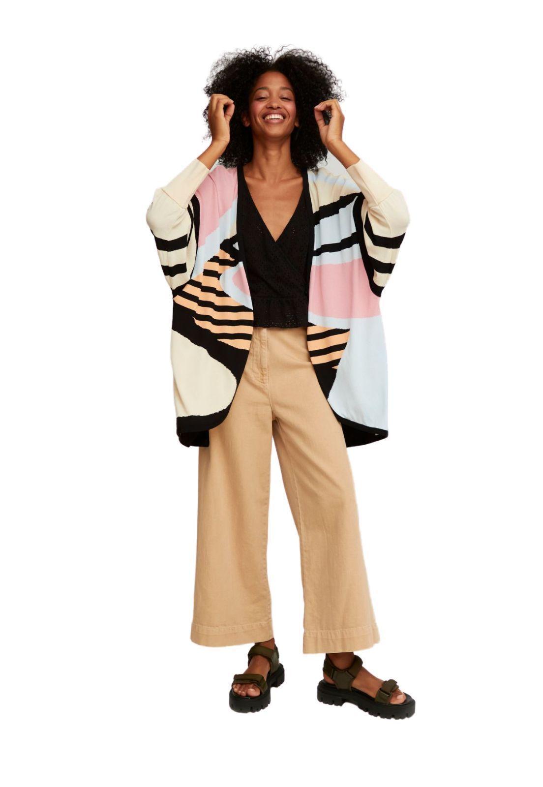 Cardigan Cayena Beige Aldo Martins-0