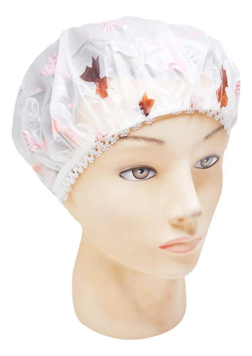 Gorro De Baño Impermeable Con Elástico-1