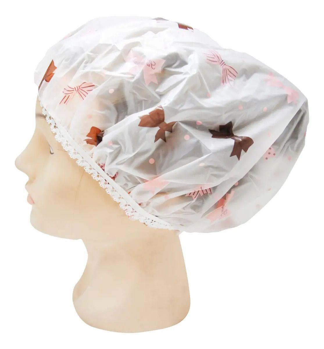 Gorro De Baño Impermeable Con Elástico-2