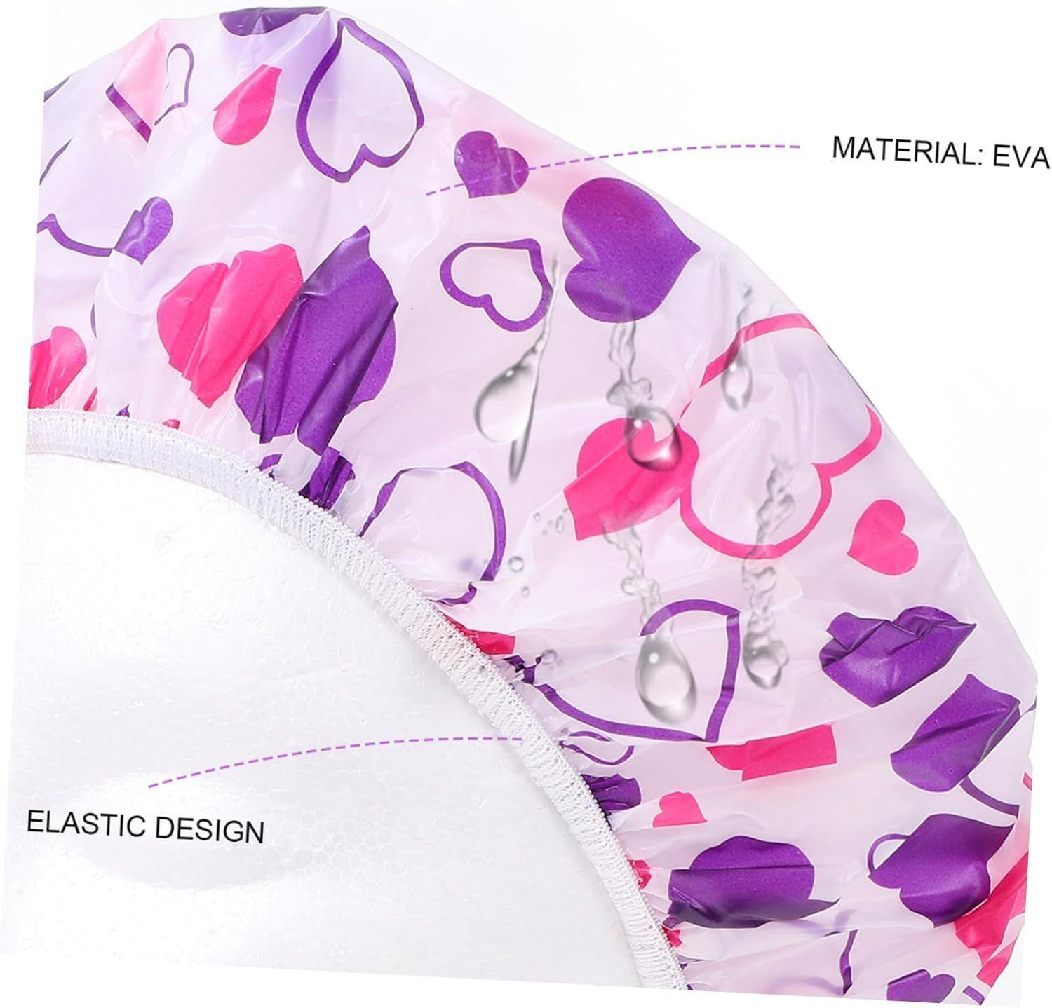 Gorro De Baño Impermeable Con Elástico-4