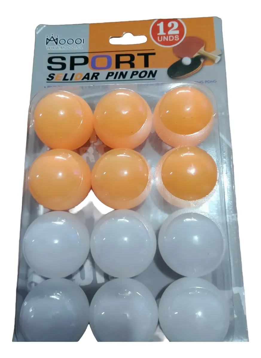 Pelotas De Ping Pong 12 Unidades-0