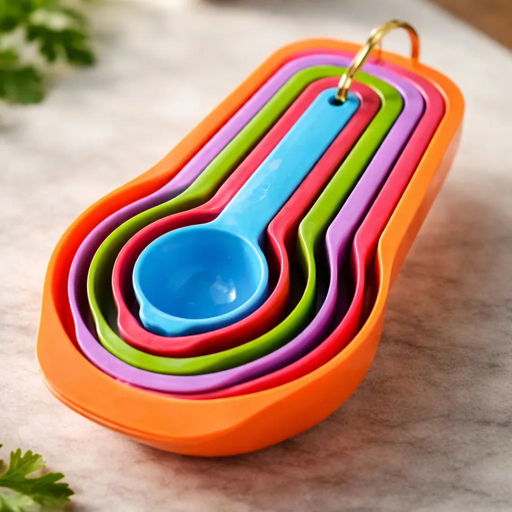Set 6 Cucharas Medidoras Cocina Y Reposter a-3
