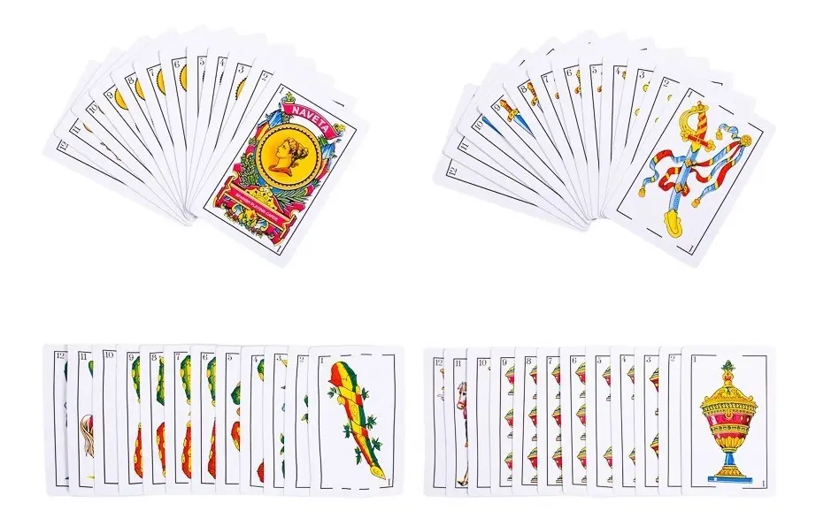 Mazo De Naipes Españoles Plastificados 50 Cartas Tradicionale-7
