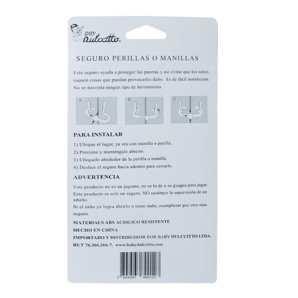 Seguro Hermético Ajustable Manillas y Perillas-2