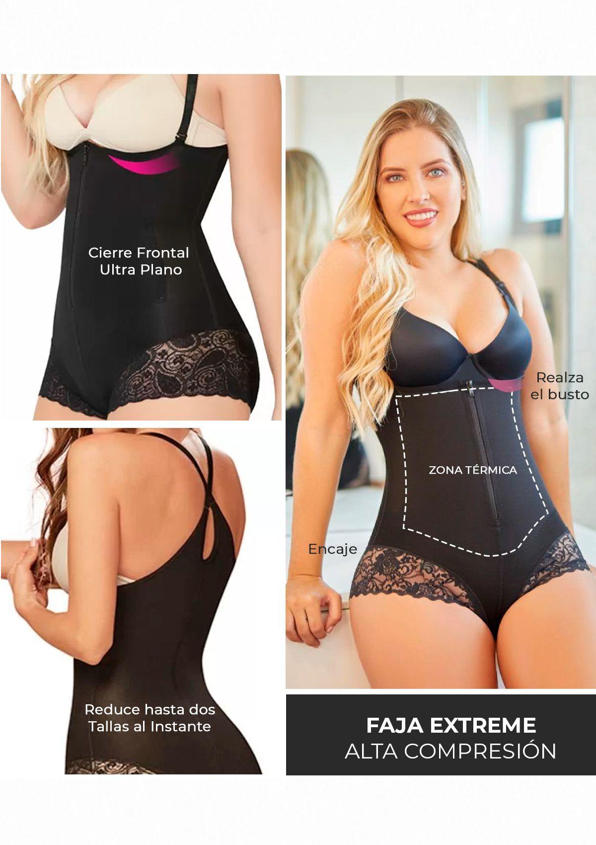 Faja Body Colombiana Alta Compresión Reduce Tallas-2