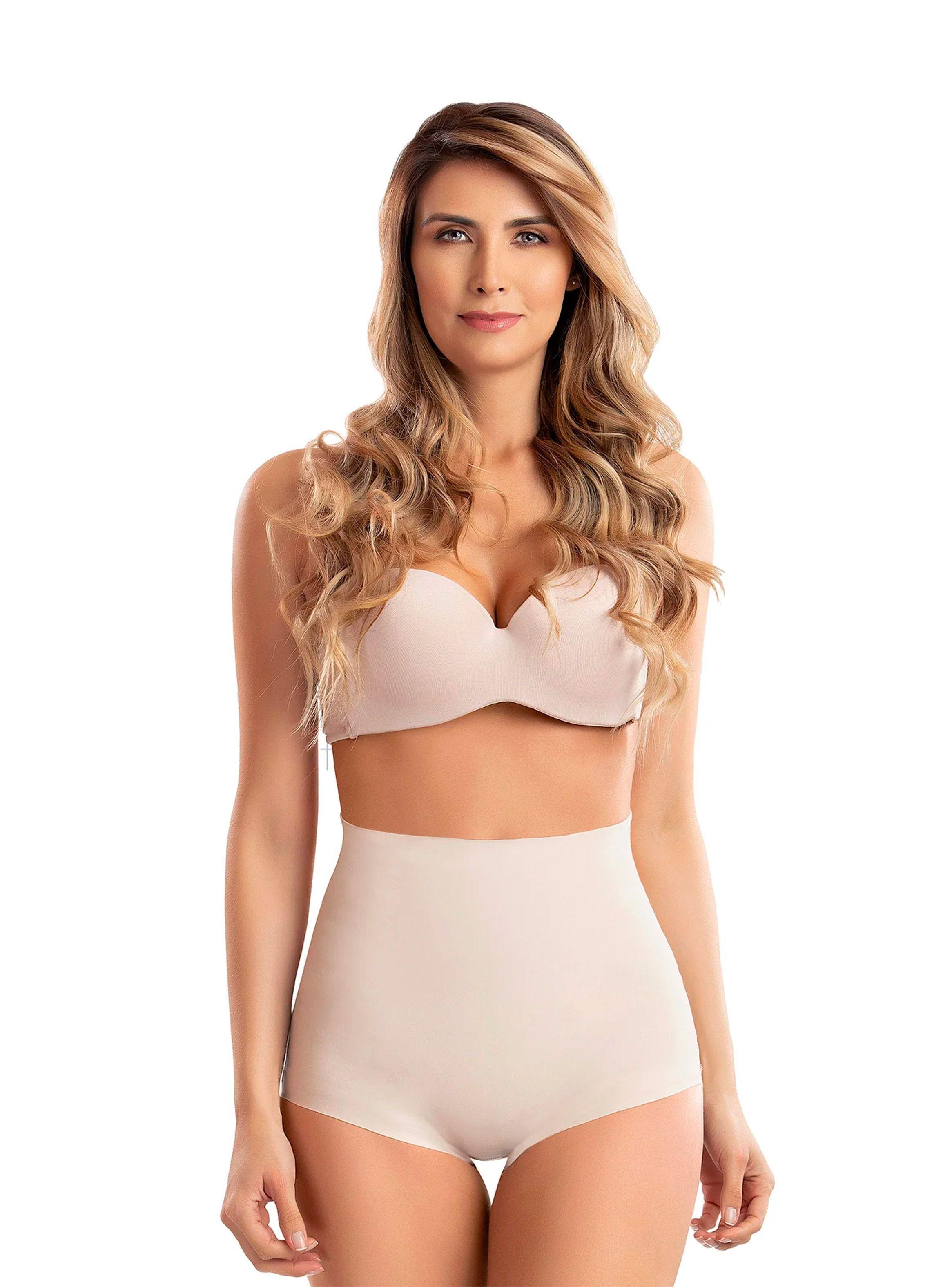 Calzón Faja Colombiano Alto Levantacola 99% sin Costuras-0